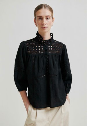 BRUNIE - Bluse - black