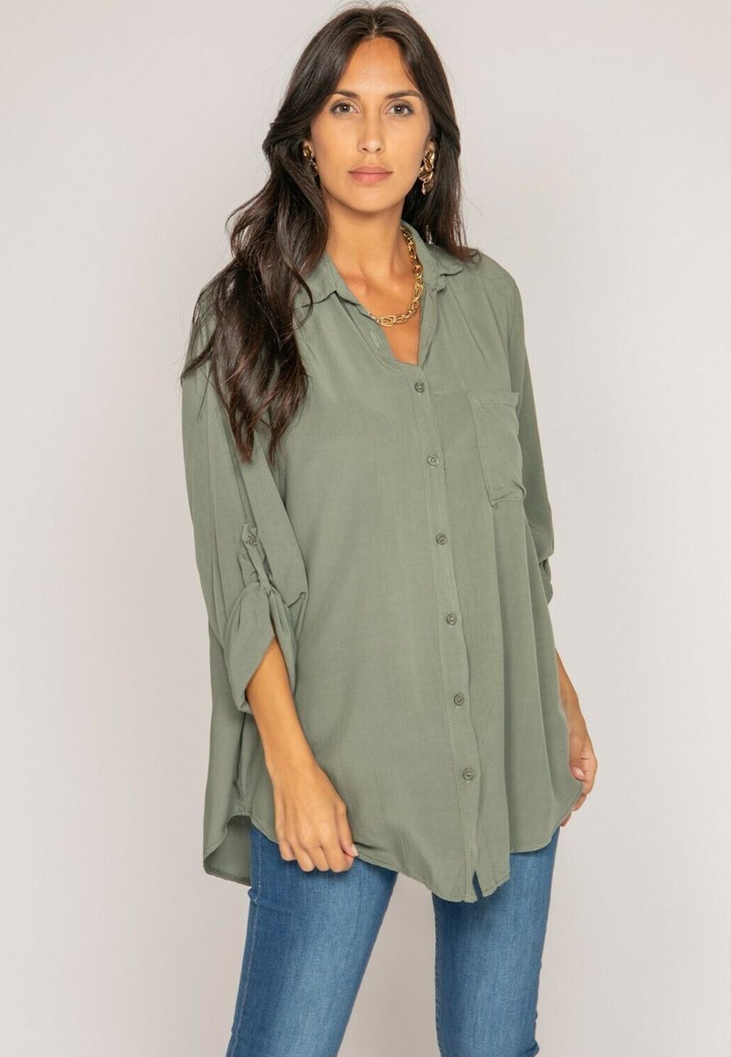Dona x Lisa OLINO - Chemisier - kaki