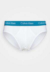 Calvin Klein Underwear HIP BRIEF 3 PACK COTTON STRETCH - Cuecas - white
