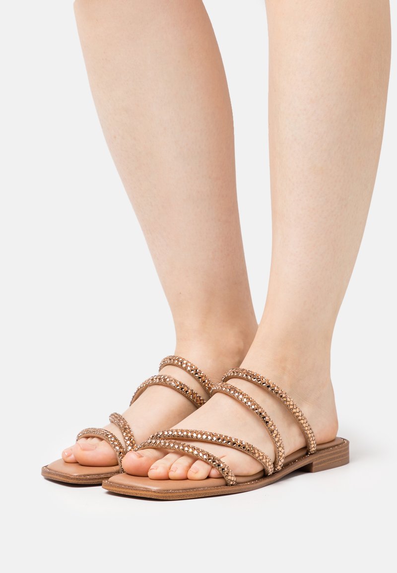 Steve Madden STARIE Mules gold/goldcoloured Zalando.co.uk