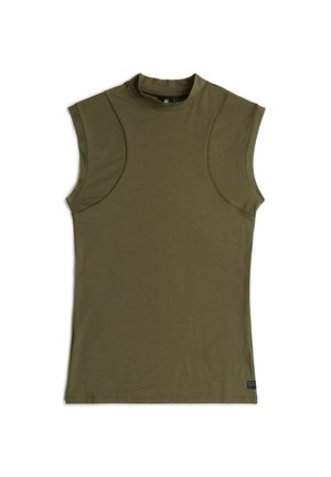G-STAR, 2ND SKIN MOCK T-SHIRT - Débardeur - shadow olive
