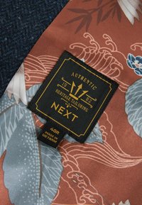 Next NOVA FIDES HERRINGBONE CONTENT  - Kostymväst - navy blue