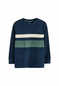 Next COLOURBLOCK LONG SLEEVE REGULAR FIT - Bluză cu mânecă lungă - navy blue
