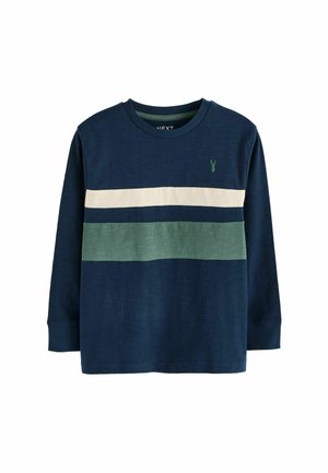 COLOURBLOCK LONG SLEEVE REGULAR FIT - Hosszú ujjú felső - navy blue