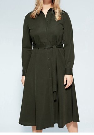 Blusenkleid - khaki