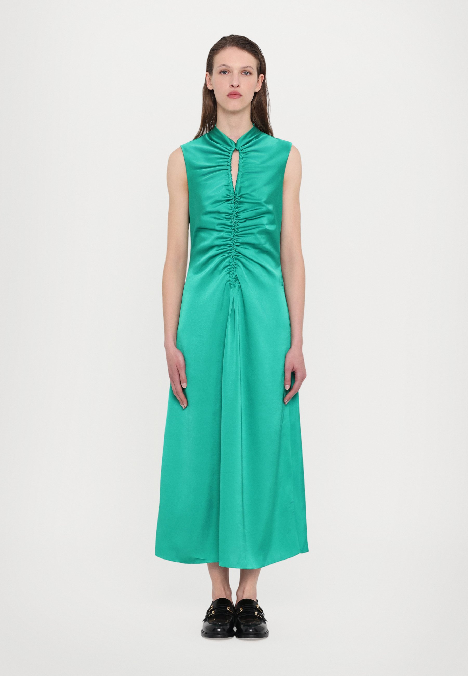 green emerald velvet dress Size 4 Antique Dress - 1910s Titanic Era Silk Crepe Frock