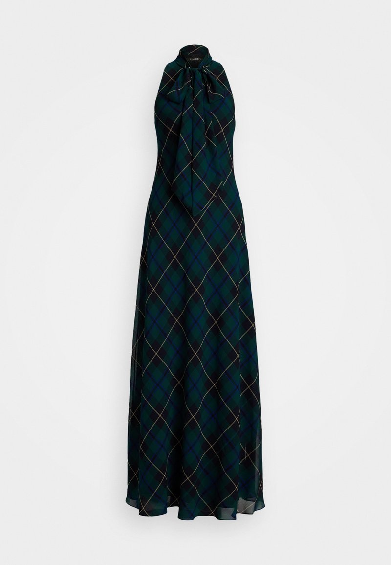 Lauren Ralph Lauren PLAID CRINKLE GEORGETTE TIE-NECK GOWN - Maxi dress - blue/black/green/black - Zalando.ie Lauren Ralph Lauren PLAID CRINKLE GEORGETTE TIE-NECK GOWN - Maxi dress - blue/black/green/black - Zalando.ie