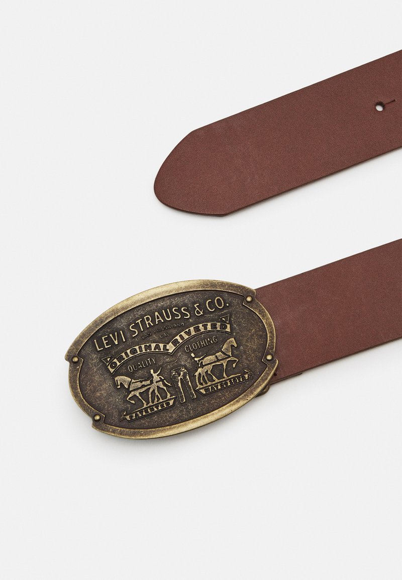 Cintura Levis Box Tab marrone per Uomo