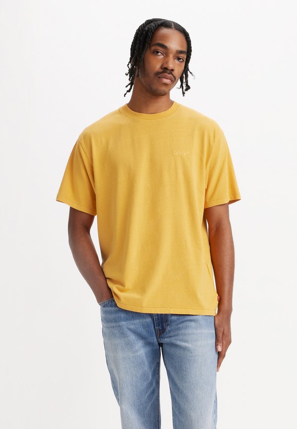 RED TAB™ VINTAGE TEE - Basic T-shirt - garment dye ochre jersey