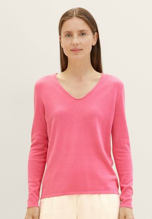 Pullover - carmine pink