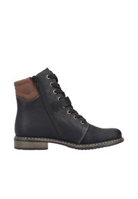 Rieker Bottines à lacets - schwarz