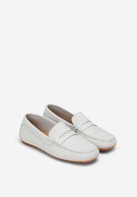 Marc O'Polo GETROMMELTEM  - Mokassin - white