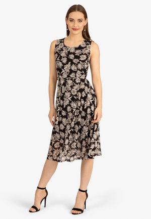 Robe de jour - schwarz/multicolor