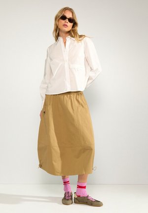 Nümph, NULUCCA SKIRT - Jupe trapèze - kelp