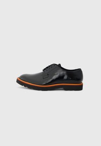 MENS RAS BLACK - Obutev z vezalkami - black