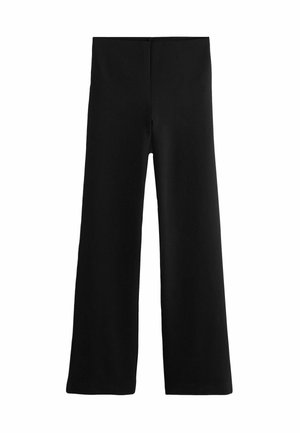 SMOOTHING PONTE WIDE LEG - Pantaloni - black