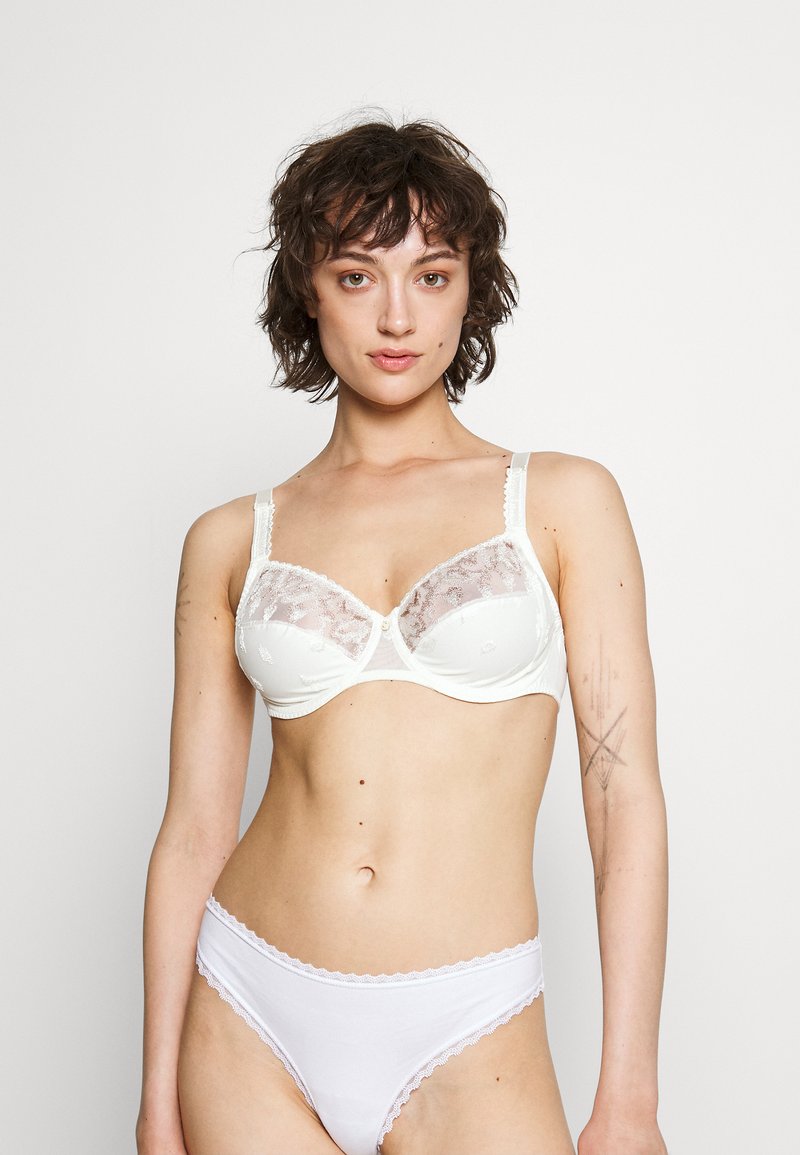 Chantelle - BOLD CURVE - Sutien cu armătură - ivory multico, Extindeți