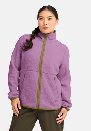 Jack Wolfskin, LITE CURL FZ W - Fleecejacke - vivid orchid