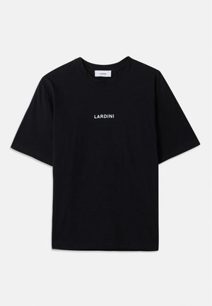LARDINI T-shirt imprimé - black