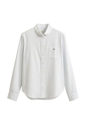 GANT, REGULAR FIT CLASSIC STRIPED OXFORD SHIRT. - Camicia - light blue