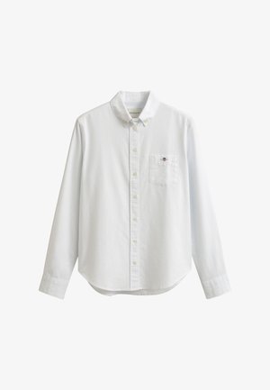 GANT, REGULAR FIT CLASSIC STRIPED OXFORD SHIRT. - Camicia - light blue