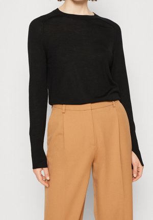 Strickpullover - black