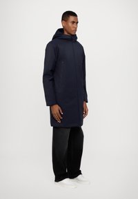 EA7 Emporio Armani CABAN - Žieminis paltas - blue