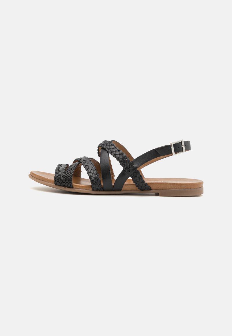 Anna Field LEATHER - Sandaler - black