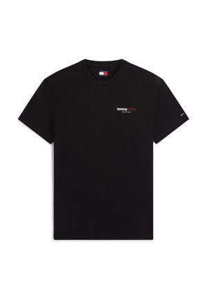 Tommy Jeans, REGULAR FIT UNISEX - T-Shirt print - black