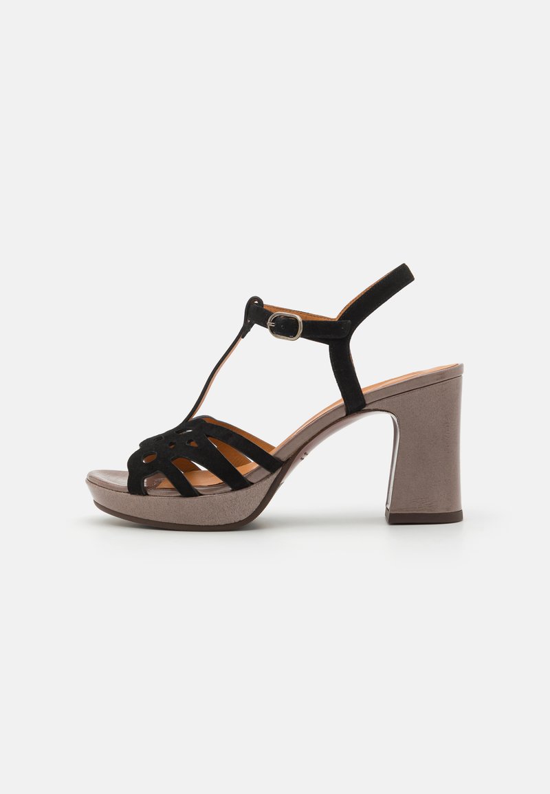 Chie Mihara KARIK - High heeled sandals - black/sucre ash