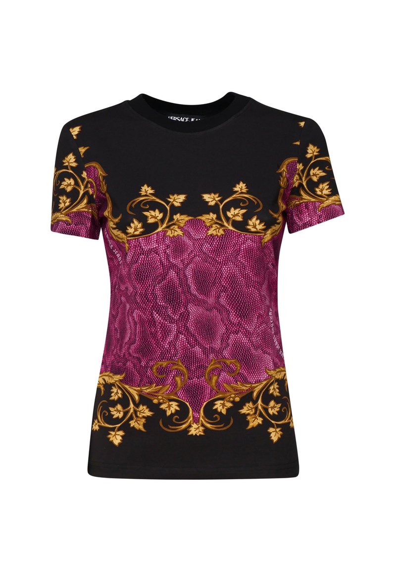 Versace Jeans Couture T-shirt print zwart