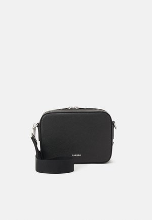 sandro MINIBAG HOOK UNISEX - Umhängetasche - black