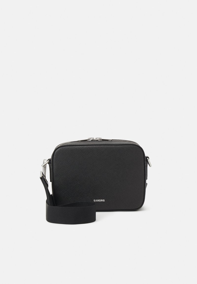 sandro - MINIBAG HOOK UNISEX - Torba preko tijela - black, Povećaj