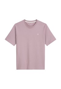SHORT SLEEVE LOGO PRINT CREWNECK - Basic póló - violet mauve