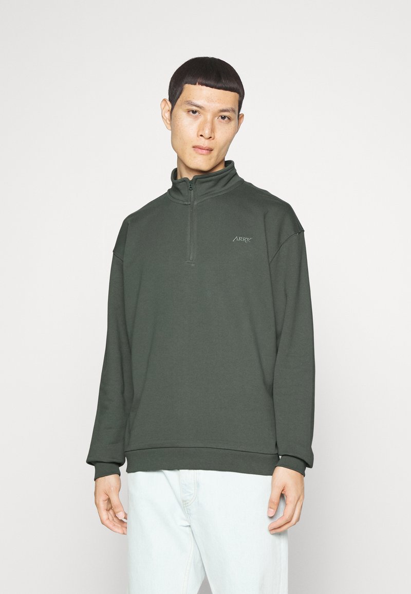 ARKK Copenhagen ZIP Sweatshirt dark green/vert foncé ZALANDO.FR