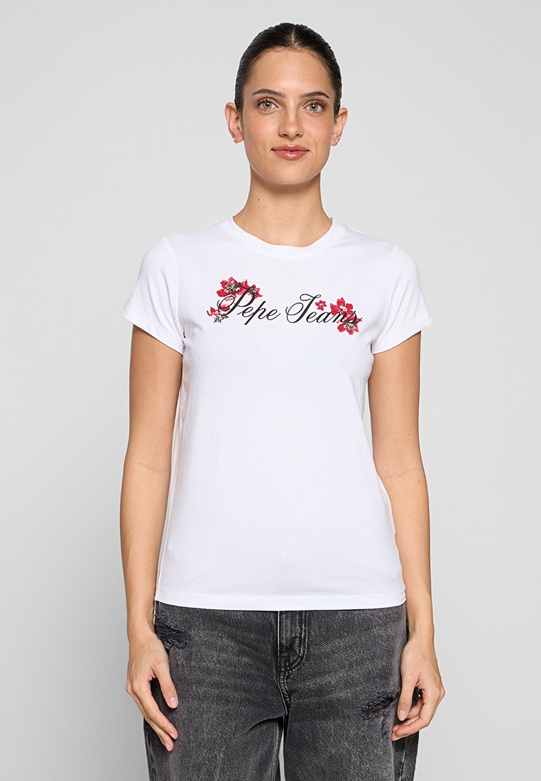 Pepe Jeans T-shirt print wit