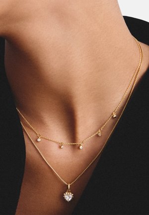THOMAS SABO, KETTE MIT ZIRKONIA - Necklace - gold-coloured