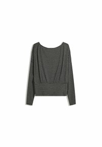 AND SASH - Bluză cu mânecă lungă - dark grey