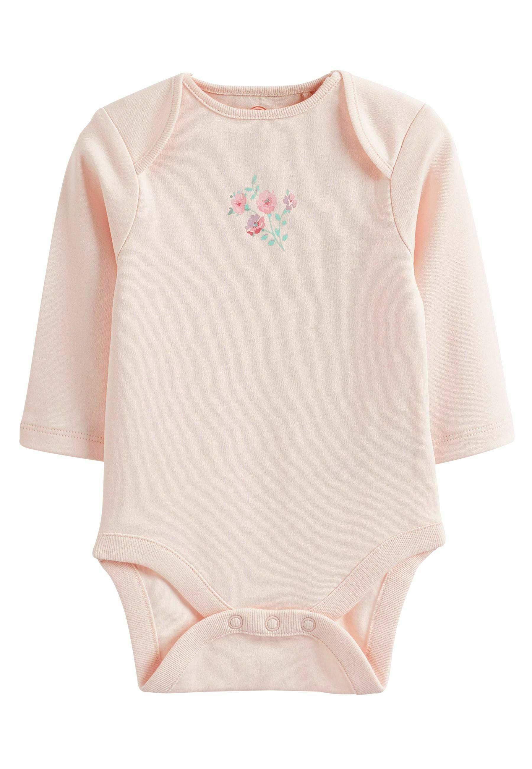 Body Bébé Manches Longues Lot De 5 - Next, Taille 3 Mois, Couleur Crème, Lavable En Machine, Essentiels Intemporels Pour Bébé - 8