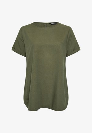 Yours Clothing, Bluse - khaki
