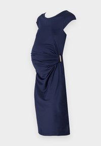 BODYCON  DEWSS WITH BUCKLE - Jerseyjurk - dark blue