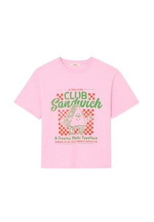 À MESSAGE - T-shirt imprimé - imprimé rose