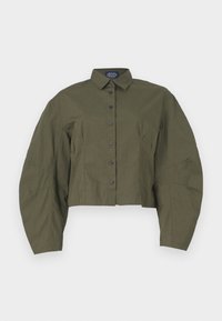 BARREL - Nööpidega pluus - olive green