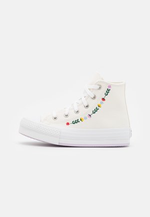 CHUCK TAYLOR ALL STAR LIFT UNISEX - High-top trainers - vintage white/white/pale amethyst