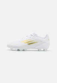 Não selecionado, footwear white/gold metallic