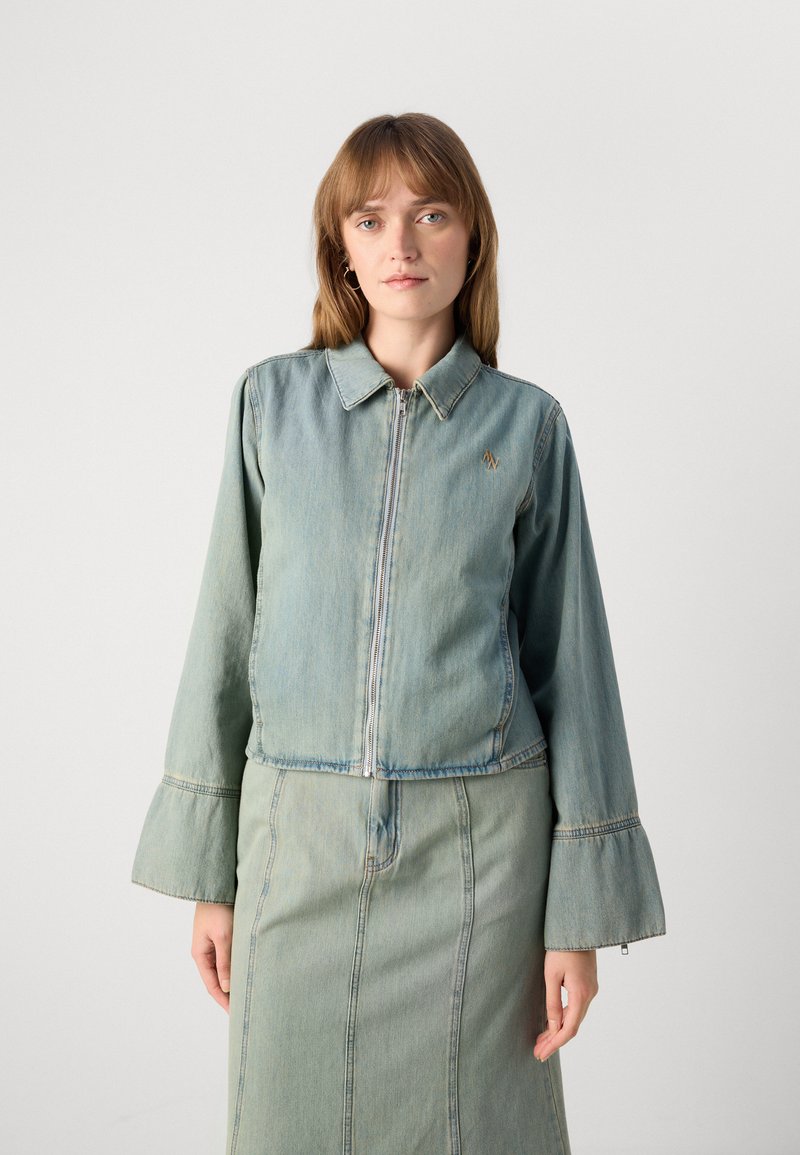 Ensemble Veste Et Jupe En Jean Vintage Assorties - Neuf Sans étiquettes - Taille Unique