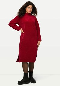 Ulla Popken Robe pull - dark red