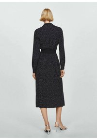 Mango Srajčna obleka - black