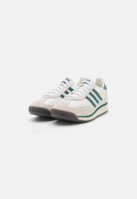 adidas Originals SL 72 UNISEX - Tenisice - cloud white/collegiate green
