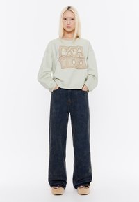 Bimba Y Lola BORDADO - Sudadera - verde claro